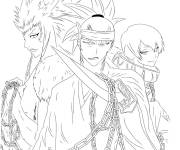 Coloriage Bleach personnages en ligne