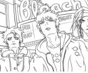 Coloriage Bleach serie de Manga