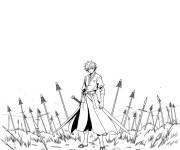 Coloriage Champ de bataille de Bleach