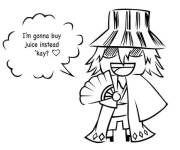 Coloriage et dessins gratuit Chibi Kisuke drole à imprimer