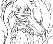 Coloriage Chibi Mugetsu de Bleach