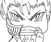Coloriage Chibi personnage Ichigo Kurosaki