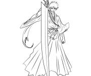 Coloriage Colorie Ichigo Kurosaki