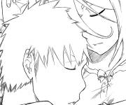 Coloriage Couple de Bleach