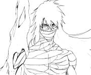 Coloriage Getsuga Tenshou de Bleach