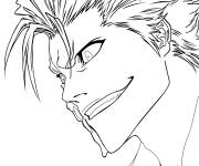 Coloriage Grimmjow de Bleach