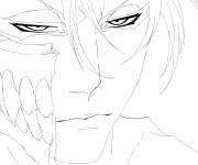 Coloriage Grimmjow Jaegerjaquez de Bleach