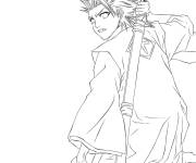 Coloriage H&eacute;ros de managa Bleach