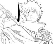 Coloriage H&eacute;ros manga Bleach