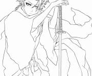 Coloriage Hitsugaya Toushiro
