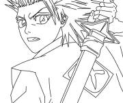 Coloriage Hitsugaya Toushiro anime