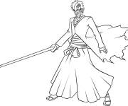 Coloriage Ichigo de Bleach
