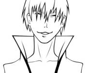 Coloriage et dessins gratuit Ichimaru souriant à imprimer