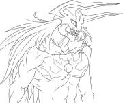 Coloriage Illustration de personnage principal dans Bleach