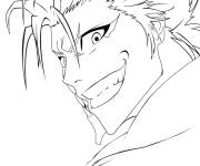 Coloriage Illustration Grimmjow de Bleach