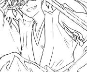 Coloriage Image de Furoufushi Saitou de manga Bleach