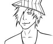Coloriage Le cool Kisuke Urahara