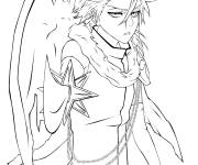Coloriage Les forces dans Bleach