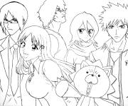 Coloriage Manga Bleach