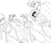 Coloriage Meilleurs personnages de Bleach