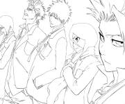 Coloriage Personnages de Bleach