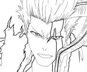 Coloriage Portrait de Grimmjow Jaegerjaquez