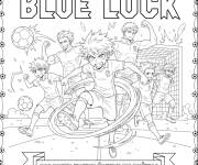 Coloriage Affiche Blue Lock