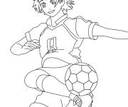 Coloriage Anime Cadenas bleu