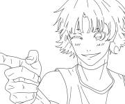Coloriage Blue Lock anime en ligne