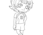Coloriage Chibi Blue Lock