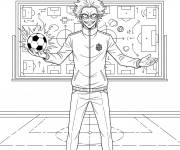 Coloriage Ego Jinpachi de Blue Lock