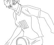 Coloriage Joueur de Blue Lock