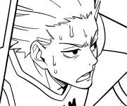 Coloriage Kanji Torikai de Blue Lock