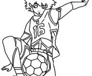 Coloriage et dessins gratuit Meguru Bachira de Blue Lock à imprimer