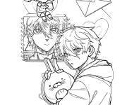 Coloriage Nagi Seishiro dessin&eacute; &agrave; la main