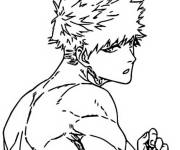 Coloriage et dessins gratuit Personnage Kunigami Rensuke de Blue Lock à imprimer
