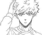 Coloriage et dessins gratuit Rensuke Kunigami de Blue Lock à imprimer