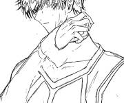 Coloriage et dessins gratuit Rin Itoshi de Blue Lock à imprimer