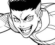 Coloriage Ryo Nameoka de l'anime blue lock