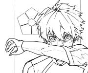 Coloriage Yoichi Isagi anime
