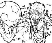 Coloriage et dessins gratuit Yoichi Isagi r&eacute;aliste à imprimer