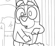Coloriage Bingo aime danser