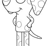Coloriage Le chien Chloe