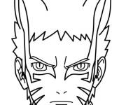 Coloriage Boruto en mode Baryon