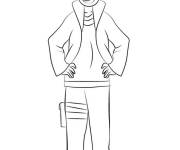 Coloriage et dessins gratuit Boruto en vecteur à imprimer