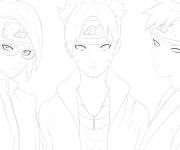 Coloriage et dessins gratuit Boruto et l'&eacute;quipe 7 Konohamaru à imprimer