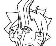 Coloriage et dessins gratuit Boruto Otsutsuki Mod à imprimer