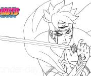 Coloriage Boruto Tenseigan