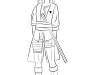 Coloriage et dessins gratuit Sarada corps entier à imprimer