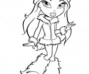 Coloriage Bratz La blonde